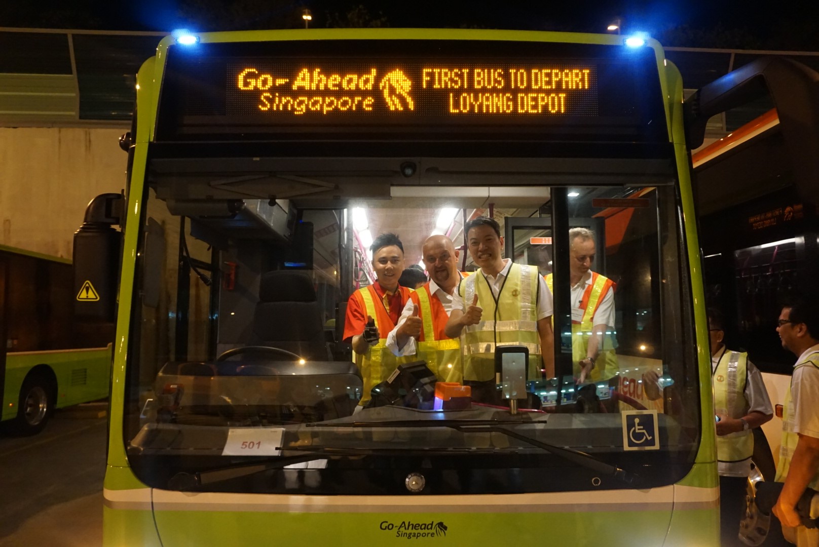 While most of us are still asleep, our bus captains are already up before sunrise, to commence the first bus services at the various bus interchanges.