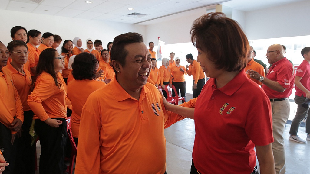 NTUC Marching Contingent Participants