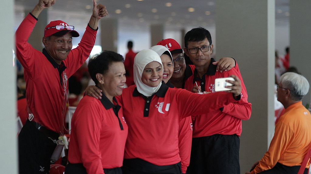 NTUC Marching Contingent Participants