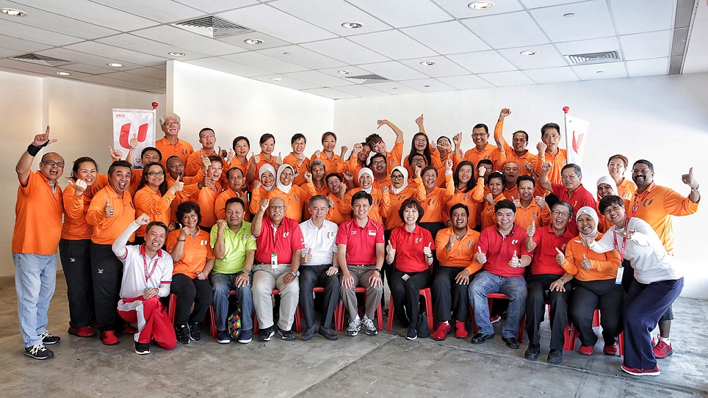 NTUC Marching Contingent Participants