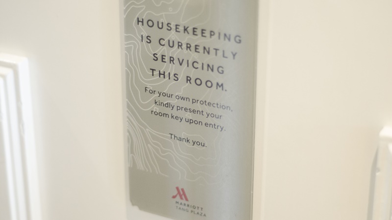 Housekeeping Sign