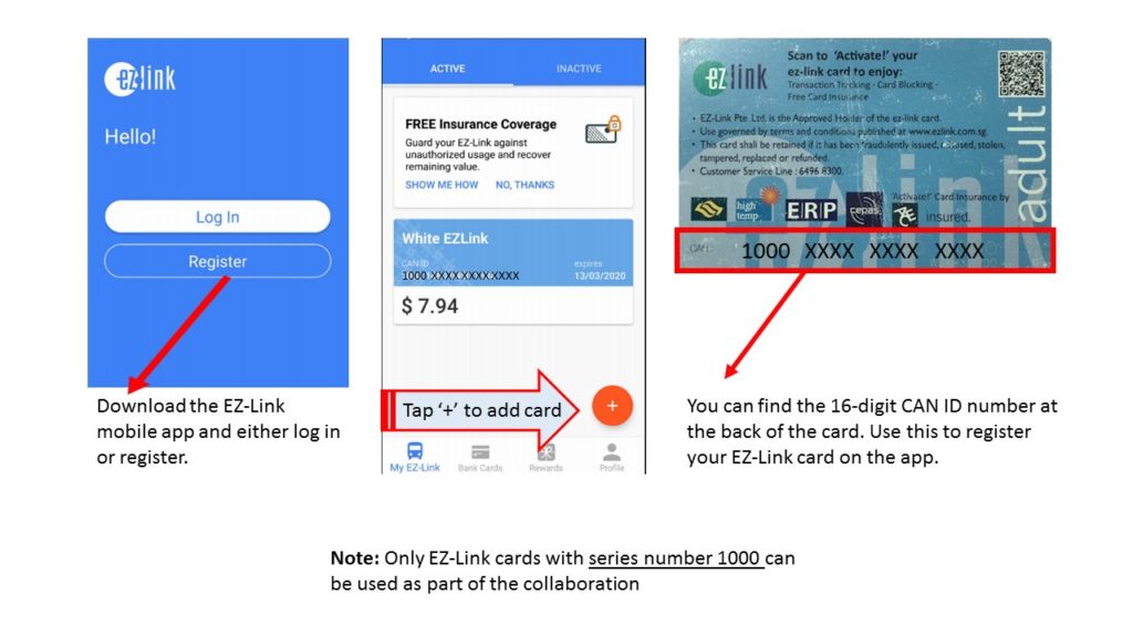 How to link you EZ-Link 