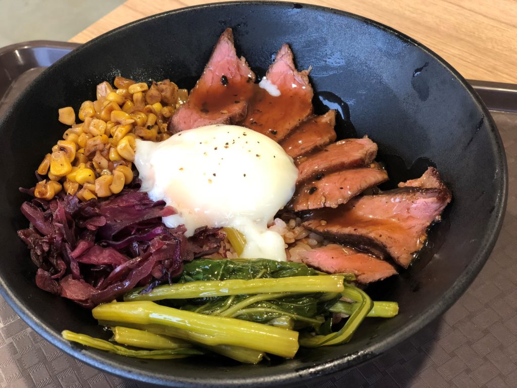 Affordable wagyu rice bowl