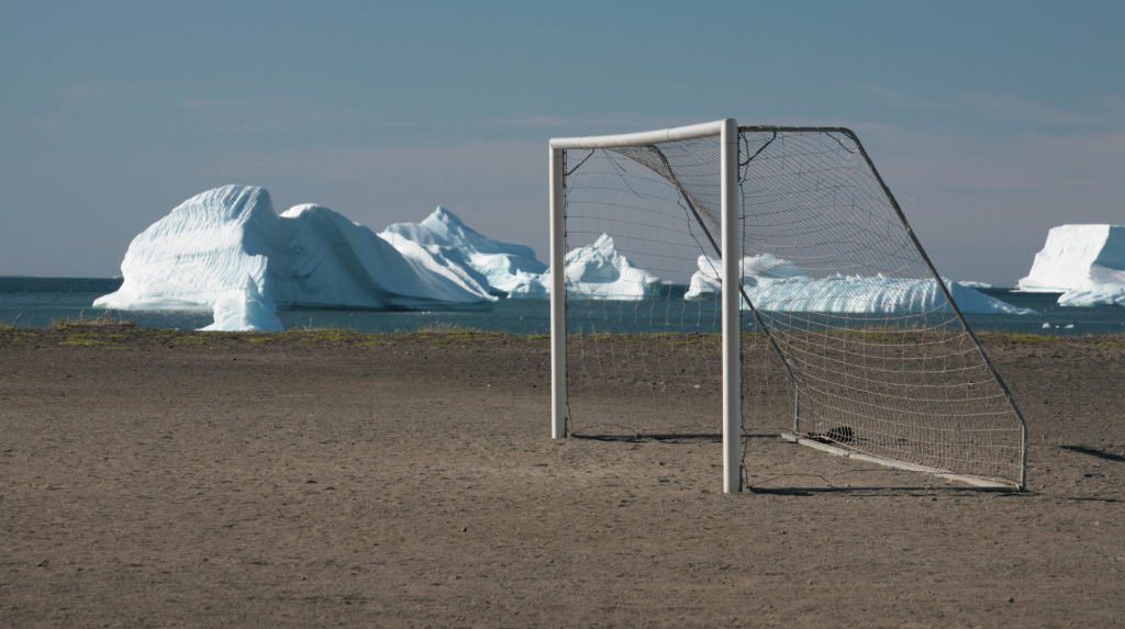 Goalpost in the Arctic