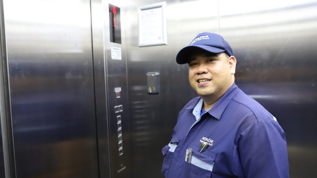 "In the lift industry, what’s important is having a learning attitude because we need to keep up with the times or risk being left out," says Dickson