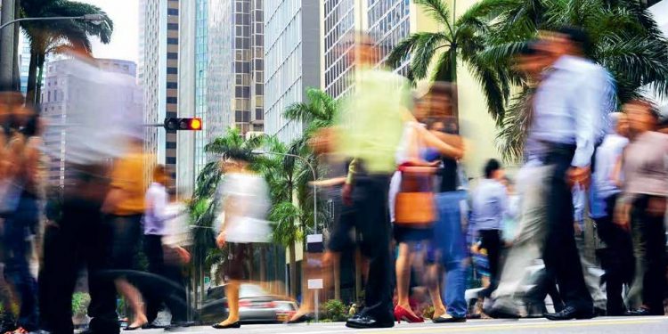 NTUC Secretary-General Chan Chun Sing urges all workers to retain their competitive edge through upskilling