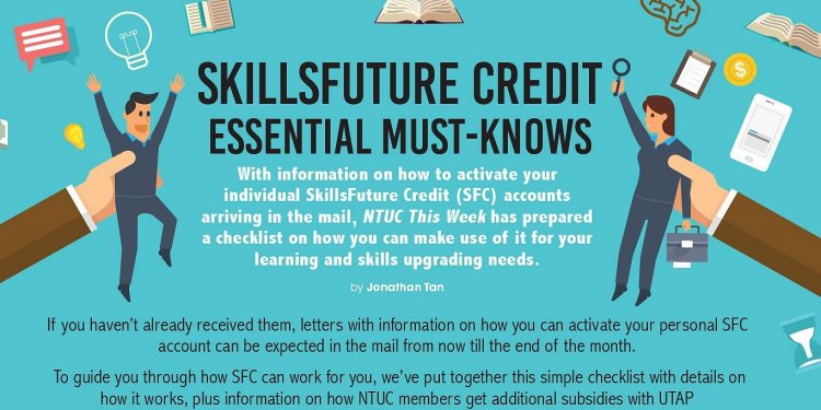 Checklist on SkillsFuture Credit & UTAP