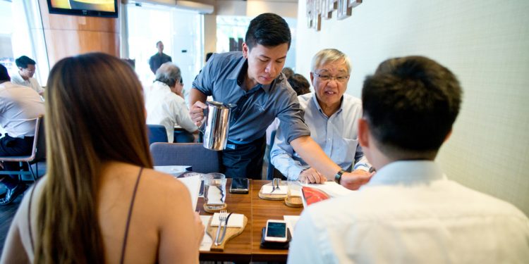 A Day in the Life of a Waiter