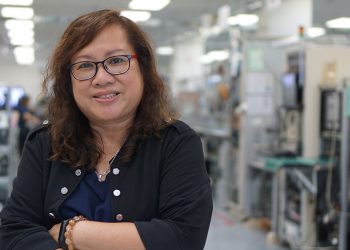 United Workers of Electronics & Electrical Industries Executive Council Member and Yokogawa Branch Chairman Wang Mui Sin