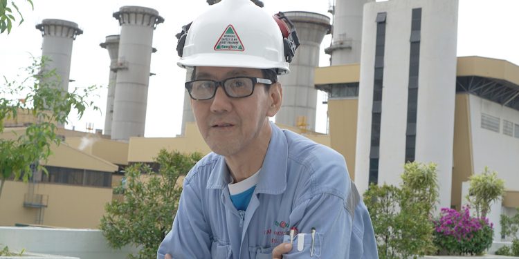 61-year-old Mr Tan Choon Seng has been working in the power and gas industry over the past 40 years and keeping up with the times through upgrading.