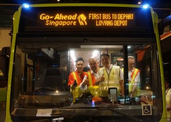 While most of us are still asleep, our bus captains are already up before sunrise, to commence the first bus services at the various bus interchanges.