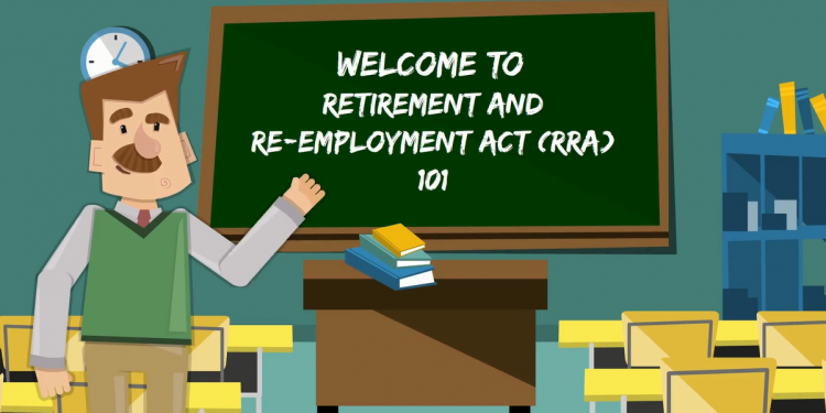 No Time to Read Through Amendments to the Retirement and Re-employment Act? Watch This Video Now!