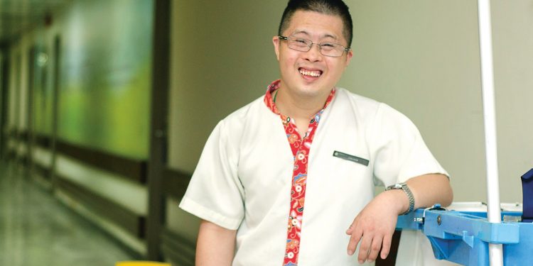 One hotel has gone beyond having a big heart to setting up structured programmes to build careers for special needs workers like Guan Chau Kok.
