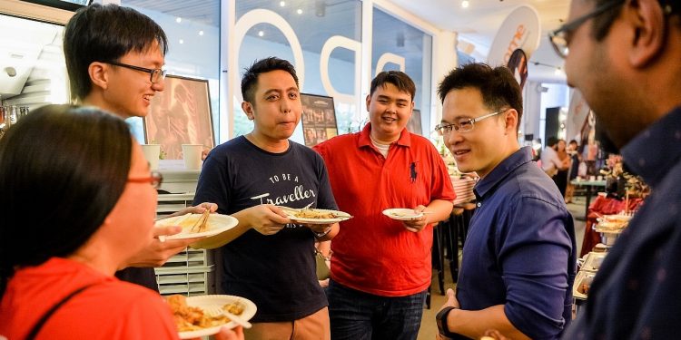 Desmond Choo at U Heart engaging young workers