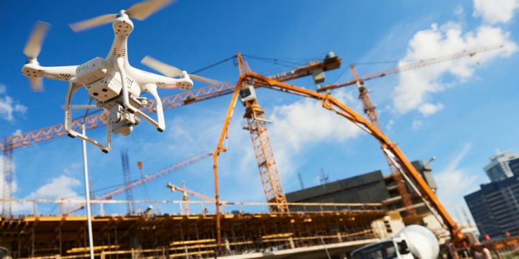 drones in construction