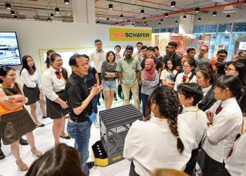 SCA President sharing logistics innovations with youth
