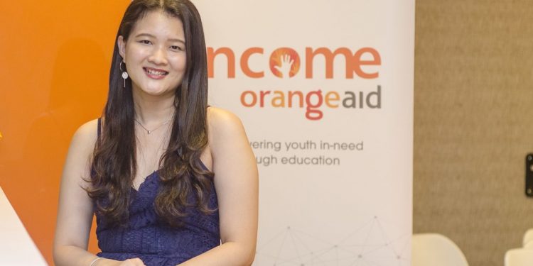 Income OraneAid beneficiary Sharon Peh