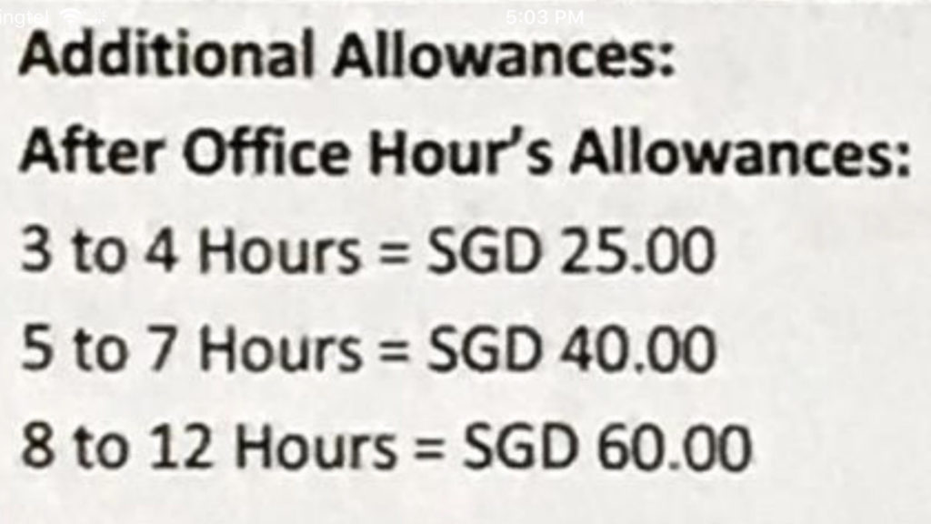 Employment contracts singaporeans