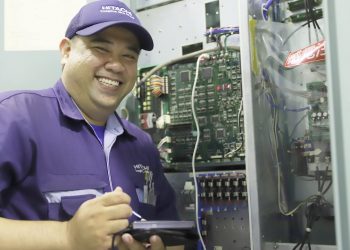 Dickson Tong is a senior lift technician with Hitachi Elevator Asia.