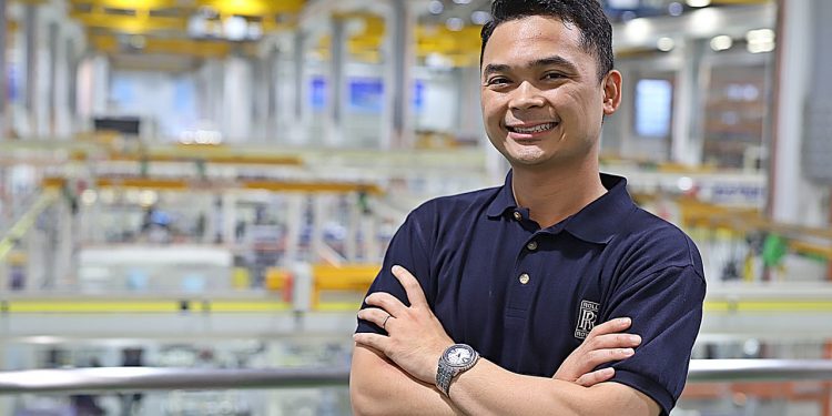 Muhamad Khairuddin has climbed the ranks with training and upgrading, supported by his company.