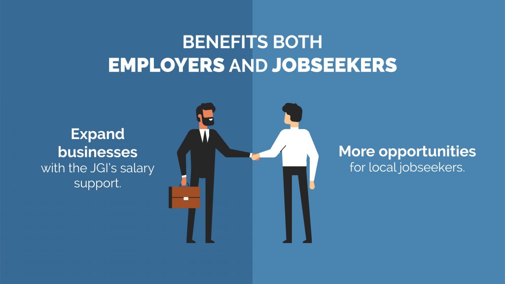 graphics; jobs growth incentive benefits both employers and jobseekers