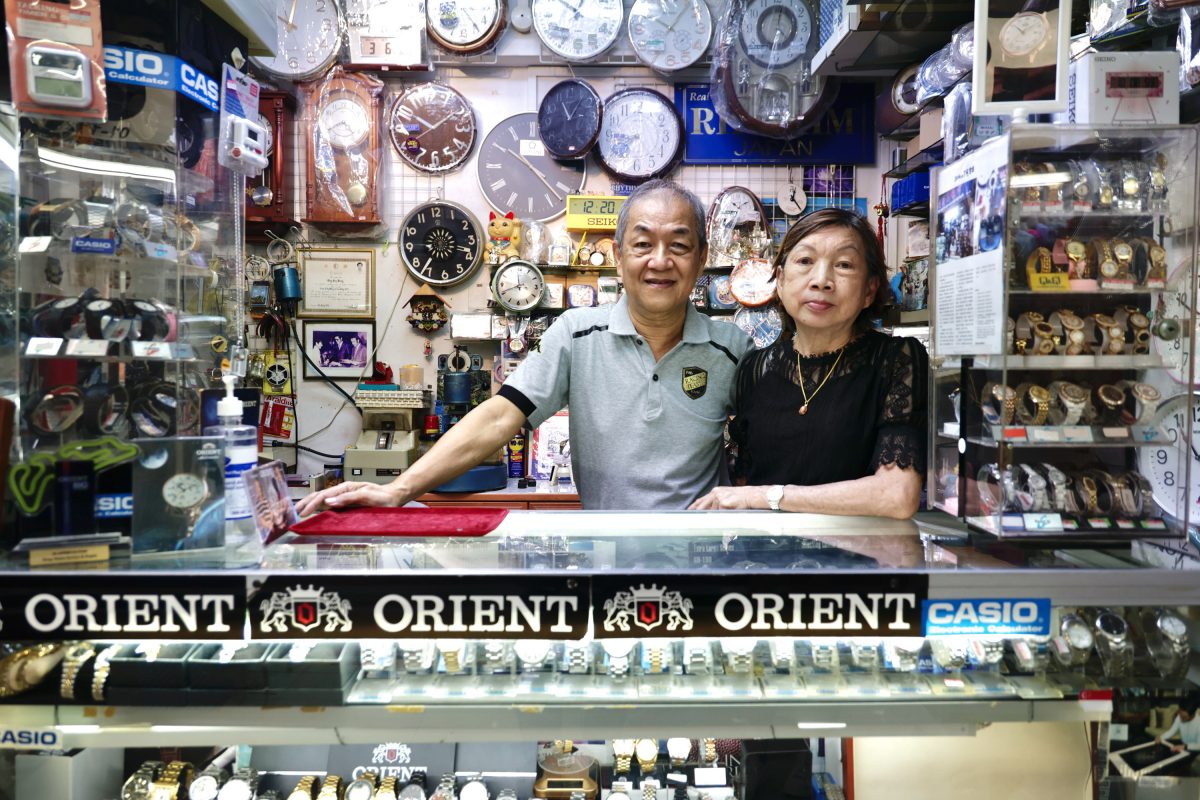 Gan Yi Zhuan, 72, Watch Shop Owner