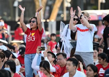 Voices of Tomorrow: Singapore’s Youth Paint Their Future at Bay Celebrations