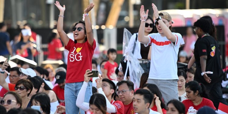 Voices of Tomorrow: Singapore’s Youth Paint Their Future at Bay Celebrations